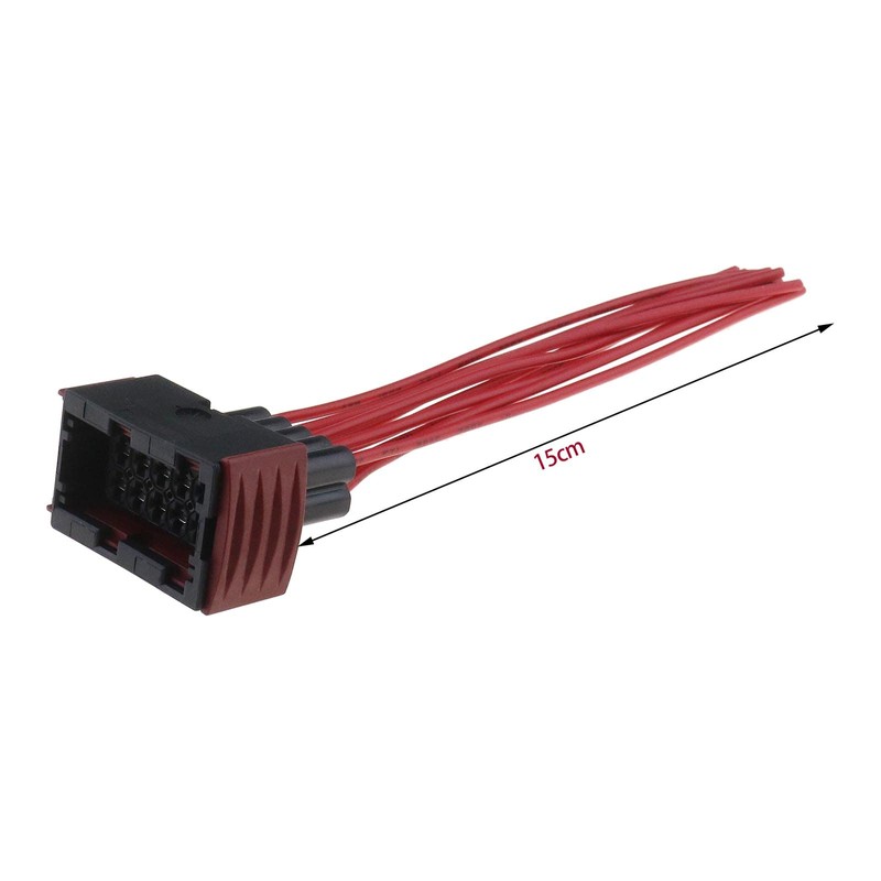 VGOL 2PCS Car Headlight Socket Wiring Harness Loom 10 Pin