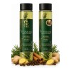 2 Shampoo Natural Romero Acelera Crecimiento Cabello Brillo
