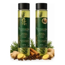 2 Shampoo Natural Romero Acelera Crecimiento Cabello Brillo                                                                                           
