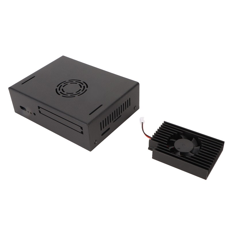 Metal Case with Cooling Fan IP30 Protection Better Heat Dissipation