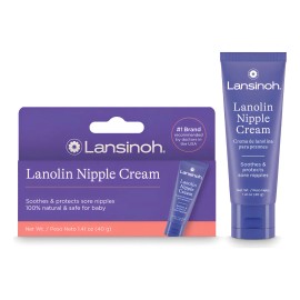 Lansinoh Crema Para Pezones 40 G Lanolina 100 % Natural Aliv