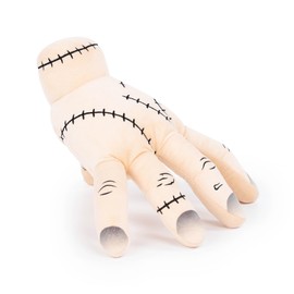 Wednesday & The Addams Family Thing Hand Plush Pillow Buddy - Super Soft Stuffed Character Pillow - Polyester Microfiber, 14 Inches