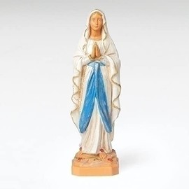 Fontanini by Roman Inc., Our Lady of Lourdes, 6.5" Collection, Nativity Figure and Accessories, Hand Sculpted and Painted