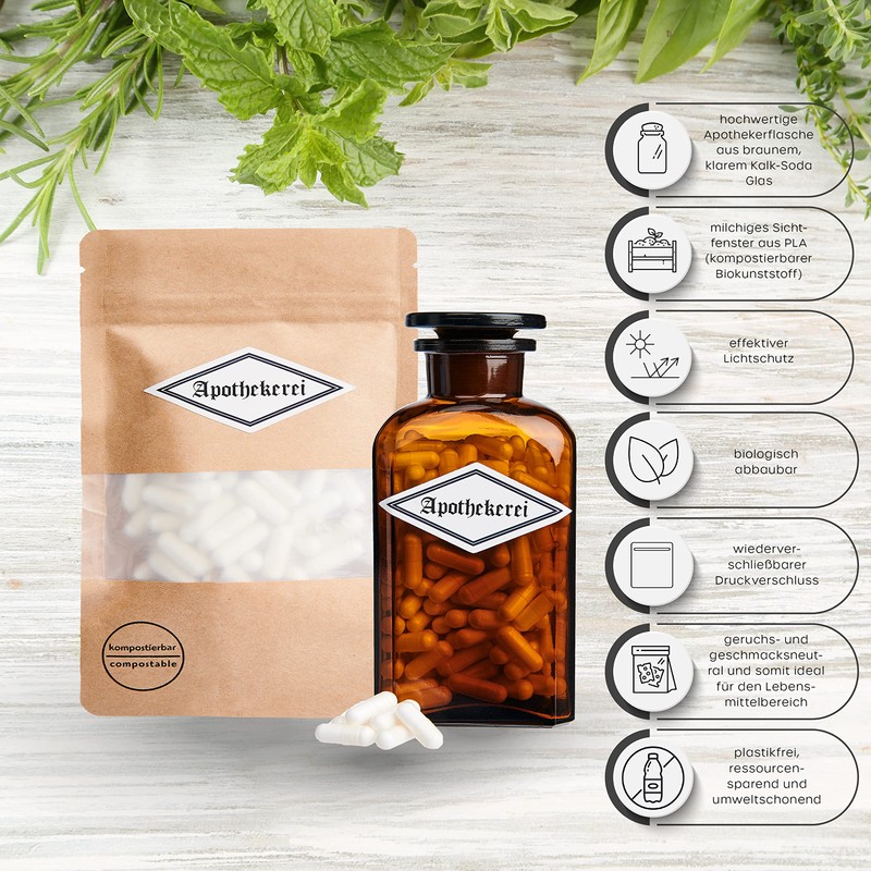 Apothekerei Mykokomplex Memory Pack of 90 Capsules