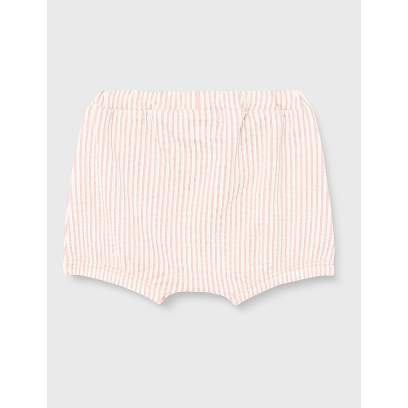 NAME IT Baby Girls' Nbfhussie Shorts, Double Cream/Aop: toucan