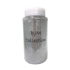Ben Collection 1-Pound Glitter Powder Bottle Art Craft (Silver)