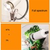 75W Basking UVA+UVB Heat Bulbs for Reptiles&Amphibians Turtle Heating Lamp