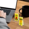 5Pcs Desktop Warning Sign & Office Secret Message Board -