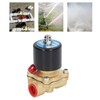 Solenoid Valve Brass Electric 2 Way 1/2in Normally Closed for