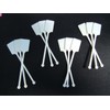 Magic PADDLES - 1 dozen large white BLANK - Create your own tricks and routines!
