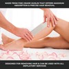 ForPro Natural Muslin Epilating Strips, Tear-Resistant, Pre-Cut Strips for Hair