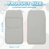PATIKIL 6 Pack Leather Pocket Protector, MultiPurpose Pen Pocket Protector