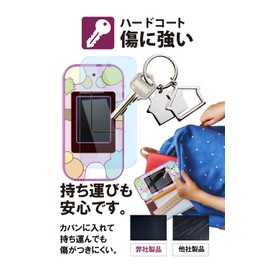 Belmond B1121 Sumikko Gurashi App Plus Protective Film for Sumikko Smartphones, Blue Light Reduction, Anti-Fingerprint, Bubble Prevention, Antibacterial, Made in Japan