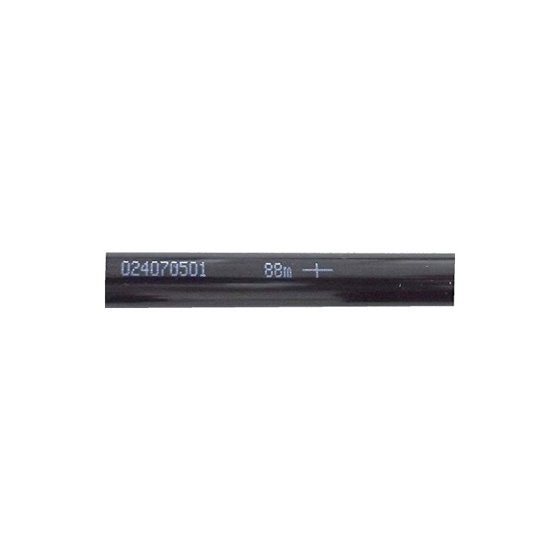 TRUSCO TEN-4X2.5-10-BK Polyurethane Tube, 0.1 x 0.1 inches (4 x