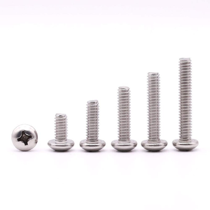 #10-24 x 1/2" inch (50 pcs) Phillips Pan Head Machine