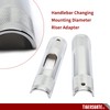 TIGERSGATE Chrome Handlebar Riser Adapter handlebar shim changing mounting diameter