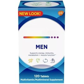 AGILIPET Fits Centrum Men Multivitamin and Multimineral Supplement, 120 Tablets, Energy and Immunity Support