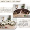 SYJOVIA Sectional Couch Covers for Dogs 100% Waterproof Corner L