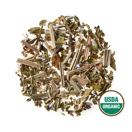 Golden Moon Tea Organic Mint Medley Herbal Tea - Caffeine Free - Loose Leaf, Non GMO - Travel Tin (20 Servings)
