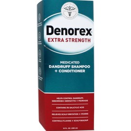 Denorex Extra Strength Dandruff Shampoo + Conditioner 10 oz (Pack Of 4)
