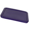 Pyrex 7210-PC 3-Cup Plum Purple Food Storage Replacement Lid (4-Pack)