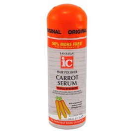 Fantasia Hair Polisher Carrot Serum Triple Strength 6 Ounce (178ml)