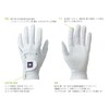 Onoff OG7325-01 WHT21 Golf Women's Gloves, 8.3 inches (21 cm),