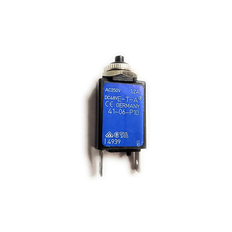 Circuit Breaker 41-06-P10 1.2 AMP 1.2AMP ETA .250 Q.C. TERMINALS