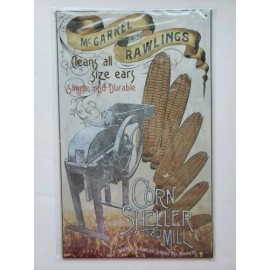 Ohio Wholesale Corn Sheller Mill Ohio Wholesale Inc. 16x10 Rustic Retro Metal Signs 28766