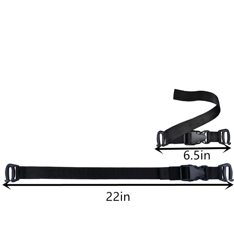 HDHYK 4 Pack Tactical Molle Backpack Straps Attachment Straps can
