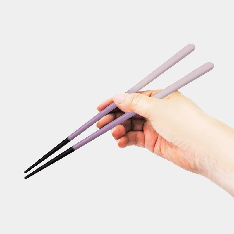 Ishida 11473 Dishwasher Safe Chopsticks with Eggplant, Eggplant, 9.1 inches