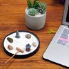 Nature's Mark Mini Zen Garden Kit for Desk with Rake,