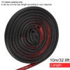 10m D Type Rubber Seal Strips for Window Door Trunk