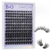 B&Q Lash Clusters Fluffy Wispy Voluminous - 144 PCS Feath5D