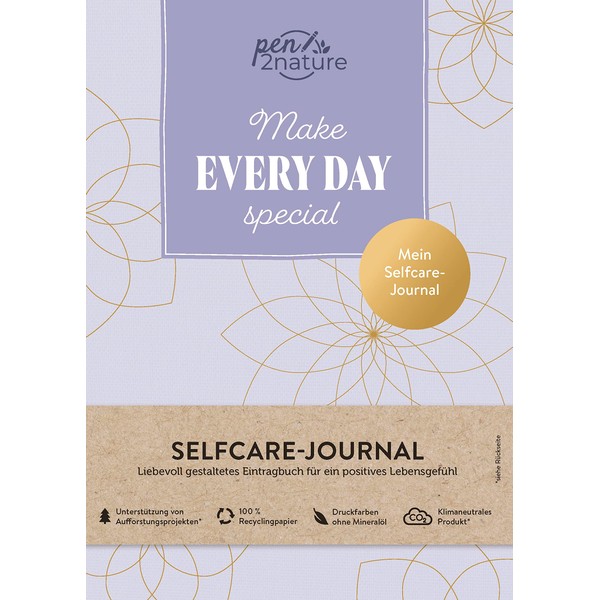 Make Every Day Special • Mein Selfcare-Journal • Eintragbuch A5,