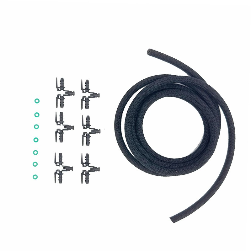 68229388AA Fuel Injector Return Line Fitting Hose Kit for EcoDiesel