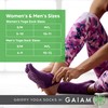 Gaiam Yoga Socks Medium/Large Unisex Adults Grey 2 Pairs