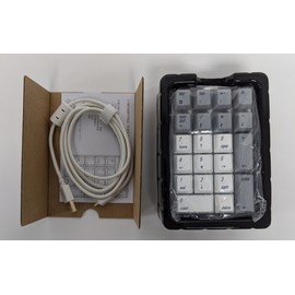 Magicforce 21-Key Mechanical Numpad V2 Gateron Clear Switches LED White