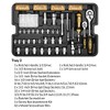 DEKOPRO 258 Piece Tool Kit with Rolling Tool Box Socket