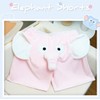 Unisex Cartoon Elephant Shorts Cute Animal Pants Big Nose and