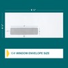 #10 Single Window Security Envelopes Self Seal - 500 Count