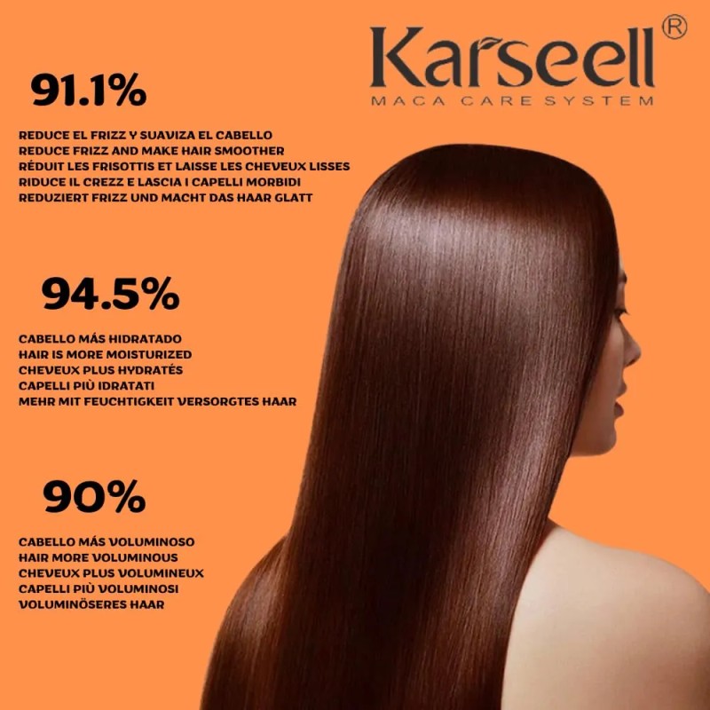 Tratamiento Capilar Karseell Collagen Deep Repair Con Aceite