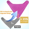 Adult Absorbent Drool Bandana Bibs, Large Soft Bibs Set for