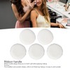 5pcs Face Powder Puff Double Sided Raised Pile Soft Skin