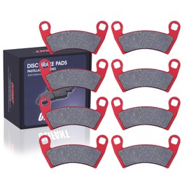 Front and Rear Brake Pads For Polaris RZR 1000 XP 2014-2023/RZR 1000 XP 4 2014-2023/Ranger Crew 570 Fullsize 2015-2023/Ranger Crew 900 2013-2019/ Ranger 700 800 1000 Ceramics Brake Pads