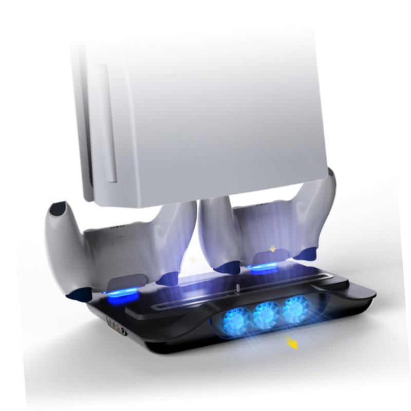 Angoily Dual Charging Base with LED Indicator for Console Fast