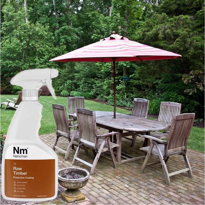 NANOMAN Timber Wood Water Liquids and Stain Penetrating Sealer 750mL