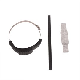 MOTO4U Motorcycle Universal Hexagon Muffler Slider Muffler Guard Muffler Heat Exhaust Slider Protector Heat Guard Muffler Protector Black
