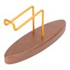 Wood Coffee Filter Holder Easy Access Space Saving Coffee Filter