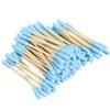 GSHLLO 200 Pcs Double Head Cotton Swabs Spiral Cotton Heads